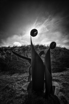  Sculpture Park - A sea of steel 