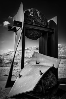  Sculpture Park - A sea of steel 