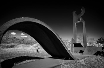  Sculpture Park - A sea of steel 