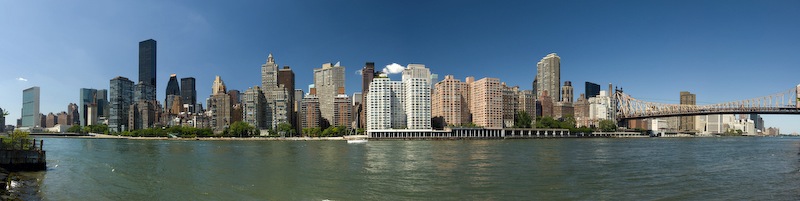 New York from Roosevelt Island