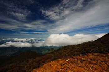  View from helipad 5, Mt. Kinabalu 