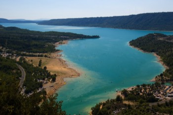  Lac de Ste. Croix at the Gorges du Verdon 