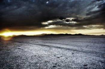  Bonneville Salt Flats, Utah 
