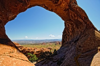  Navaho Arch, Arches National Park 