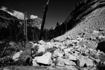  Ahwiyah Point rockfall 