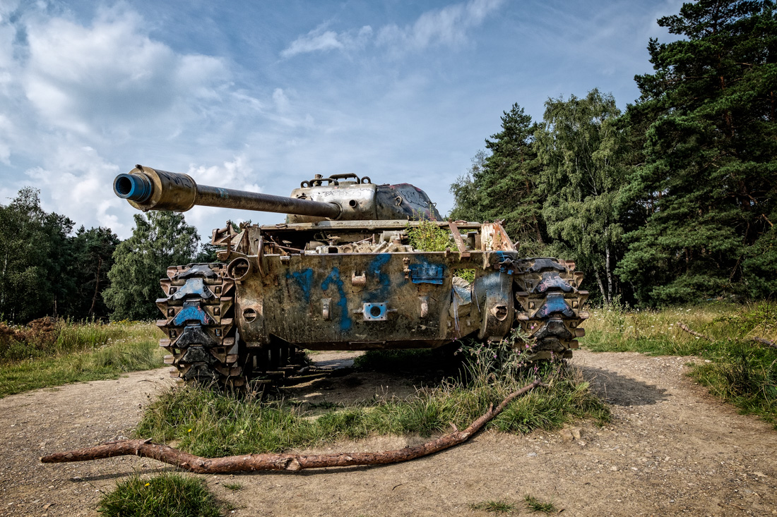  Panzer in the forest 