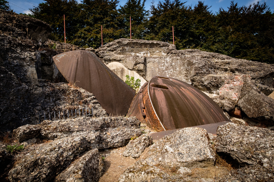  Destroyed bunker at Fort de Loncin 
