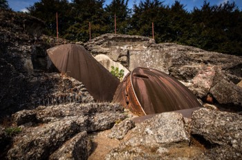  Destroyed bunker at Fort de Loncin 
